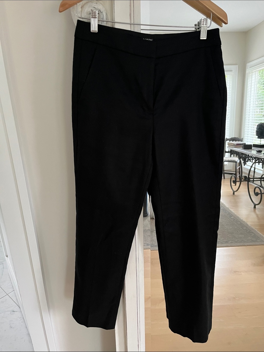 J. Crew Kate high waist ankle linen Pants